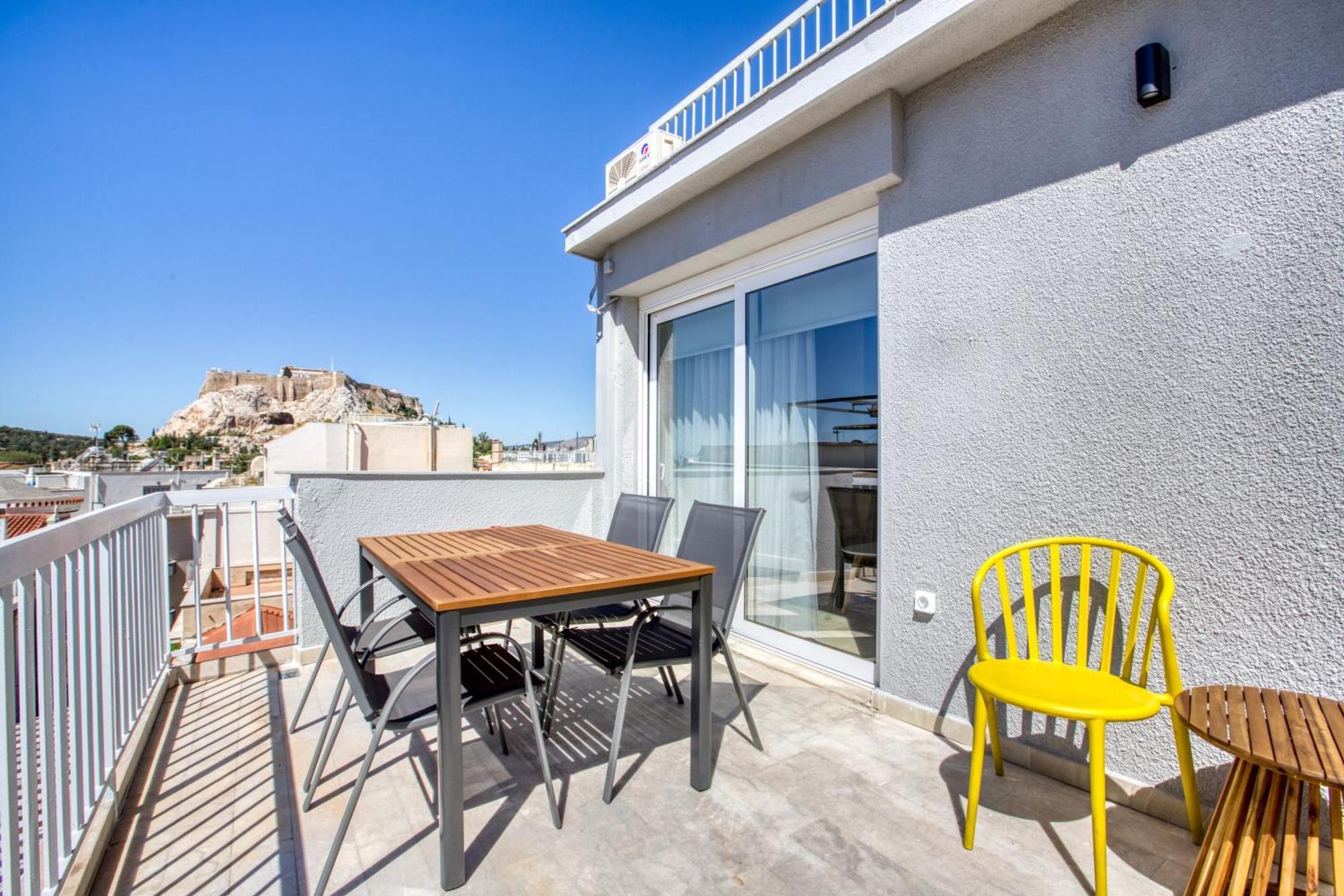 Avgi - Premium Acropolis View - Family Bedroom Athena Bagian luar foto